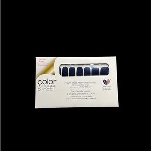 Color street nail strips - blue in peru